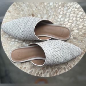 Marc Fisher LTD Womens Garren Leather Slide on Mules, Women's,